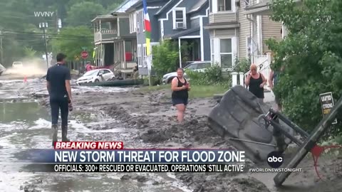 New storm threat for flood ravaged Northeast