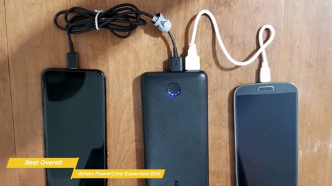 Top 3 Best Performing Portable Chargers + A MUST HAVE CHARGER AT THE END OF VIDEO