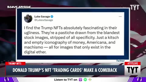 Trump's NFT Trading Cards Are Back!
