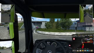 Euro Truck Simulator 2 Graz to Warsaw in the Taramel truck