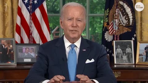 Biden Touts Debt Ceiling Deal, Tells Nation 'Crisis Averted' | USA TODAY