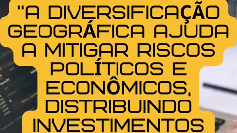 Diversificação #dicas #dinheiro #bolsadevalores #b3 #mercadofinanceiro #investing