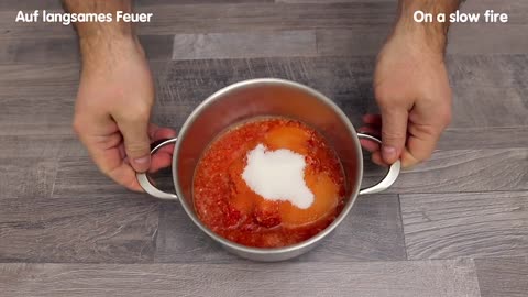 How to make sweet and sour sauce at home. Easy, quick and delicious!