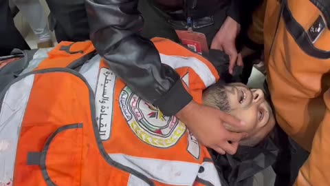 The martyr Rami Badir was one of the civil defense crews who were martyred while