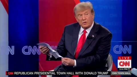 THE BEST MOMENT From Trump on CNN - He Brought Receipts!