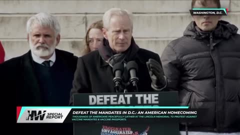 Powerful Words From Dr. Peter McCullough In Washington D.C. For The Defeat The Mandates Rally