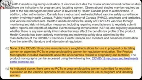 Covid Vaccines in Pregnancy - Politicians Lied About Safety