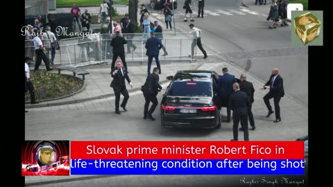 Slovak prime minister Robert Fico in life-threatening condition after being shot