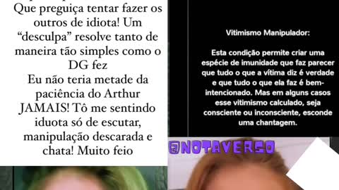 MAÍRA CARDI (Do ARTHUR) e CÍNTIA DICKER (Do SCOOBY) trocam farpas na internet sobre Brothers no BBB.