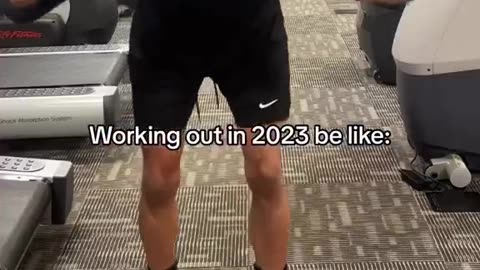 Working out in 2023 be like: || MotivateDaily