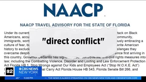 📢NAACP Now Offers *Travels Advisory* you can't make this up...