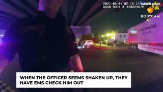 BODYCAM: Officer Pulls Driver Over For Speeding Minutes Before Deadly Crash
