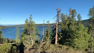 Central Oregon – Paulina Lake “Grand Loop” – Little Crater Viewpoint Area – 4K