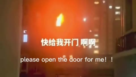 The fire in the CCP China that started the protests