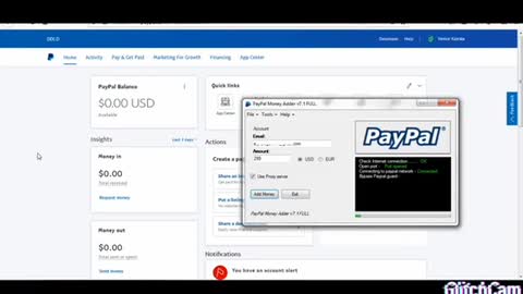 Paypal money adder software