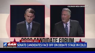 Senate candidates face off on debate stage in Colo.
