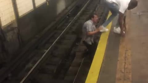 Cornell student rescues man from NYC subway tracks seconds before train arrives