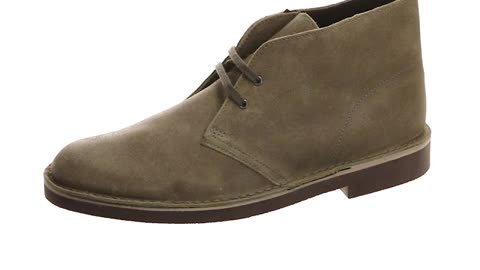 Amazoncom Clarks mens Bushacre 2 Chukka Boot Taupe Distressed Suede 7 US Chukka