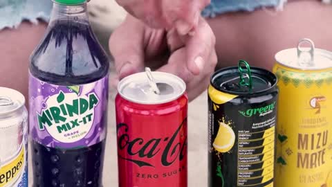 Coca Cola, Mtn Dew, Fanta & Pepsi, Mirinda, Chupa Chups, Sprite vs Mentos Underground3
