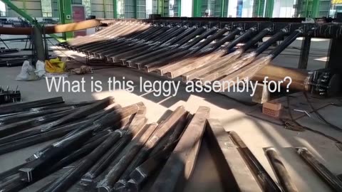 Shop assembly of equipment structural steel component