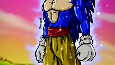 #art #artistsoftiktok #artedigital #drawing #dragonball #sonic