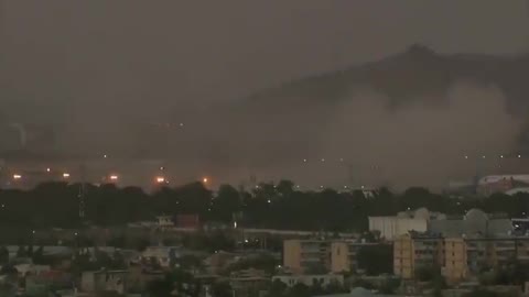 Breaking Video of Horrific Explosion at Kabul Airport