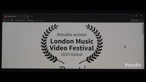 London Music Video Festival 2020 - Studio Winner