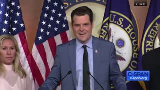 Matt Gaetz Teases Making Trump Speaker of the House