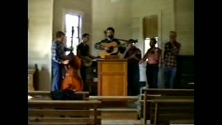 Hoopers Creek singing in old church