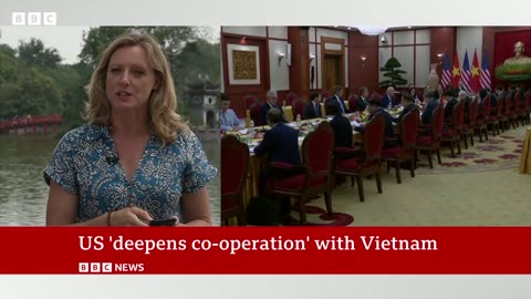US signs historic deal with Vietnam - Today bbc news