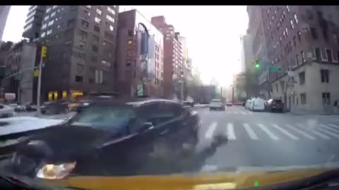 NYPD Cop Get hit by car