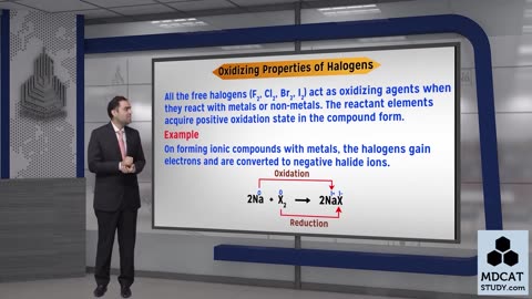 LEC#3 OXIDIZING PROPERTIES OF HALOGENS