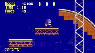 SONIC 1 DRAGON EDITION ROM HACK DEMO