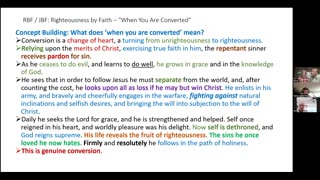 Righteousness by Faith / Justification by Faith (part 9)