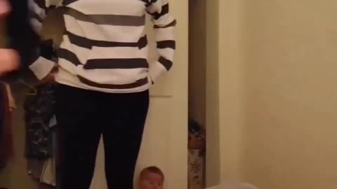 Funny Fails of Playing with Your Kid on the Bed