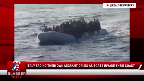 Italy Facing Their Own Migrant Crisis As Boats Invade Their Coast