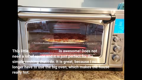 hOmeLabs Digital Countertop Convection Oven - 1500 Watts, Stainless Steel Exterior with Baking...