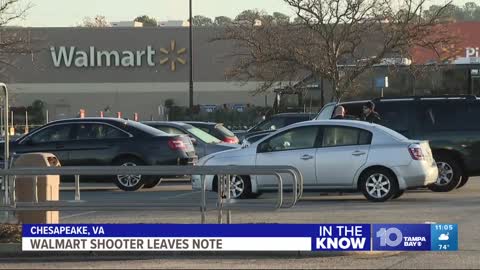 Walmart shooter left 'death note,' bought gun day of killing