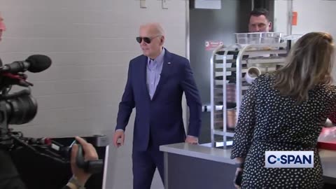 Biden Visits Gas Station In PATHETIC Attempt To Copy Trump