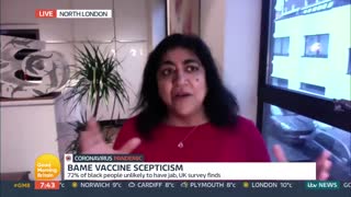 Dr Aseem Malhotra. She says she feels safer now shes had the vaccine.
