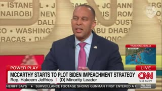 Hakeem Jeffries Says Trump Is Pushing Potential Impeachment Inquiry