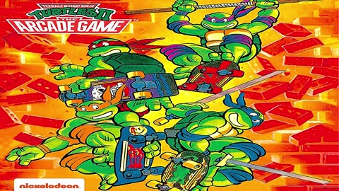 Teenage Mutant Ninja Turtles II The Arcade Game Album.