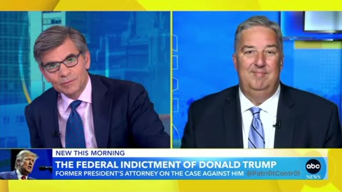 Pres Trump's attorney Jim Trusty on Good Morning America dropping Truth Bombs