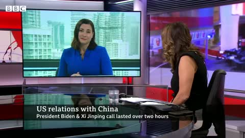 China’s President Xi and US President Biden exchange warnings on Taiwan - BBC News