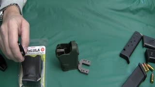 UpLula 9mm 40SW 45ACP magazine loader and adaptor