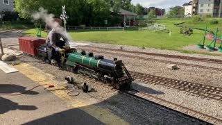 Test Run of the Northern 6218 Live Steam Model
