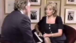Donald Trump Fashback with Barbara Walters on Fake News
