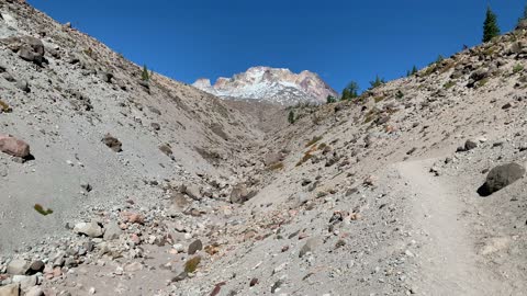 Oregon – Mount Hood – Trail Perspective of Little Zig Zag Canyon – 4K