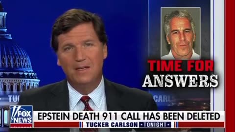 Tucker reveals SHOCKING "coincidence" after Jeffrey Epstein's prison death