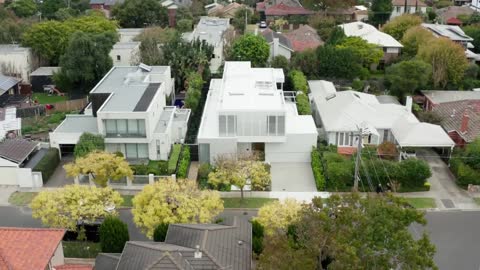 A Relaxing Family House with A Unique Architectural Facade (House Tour)